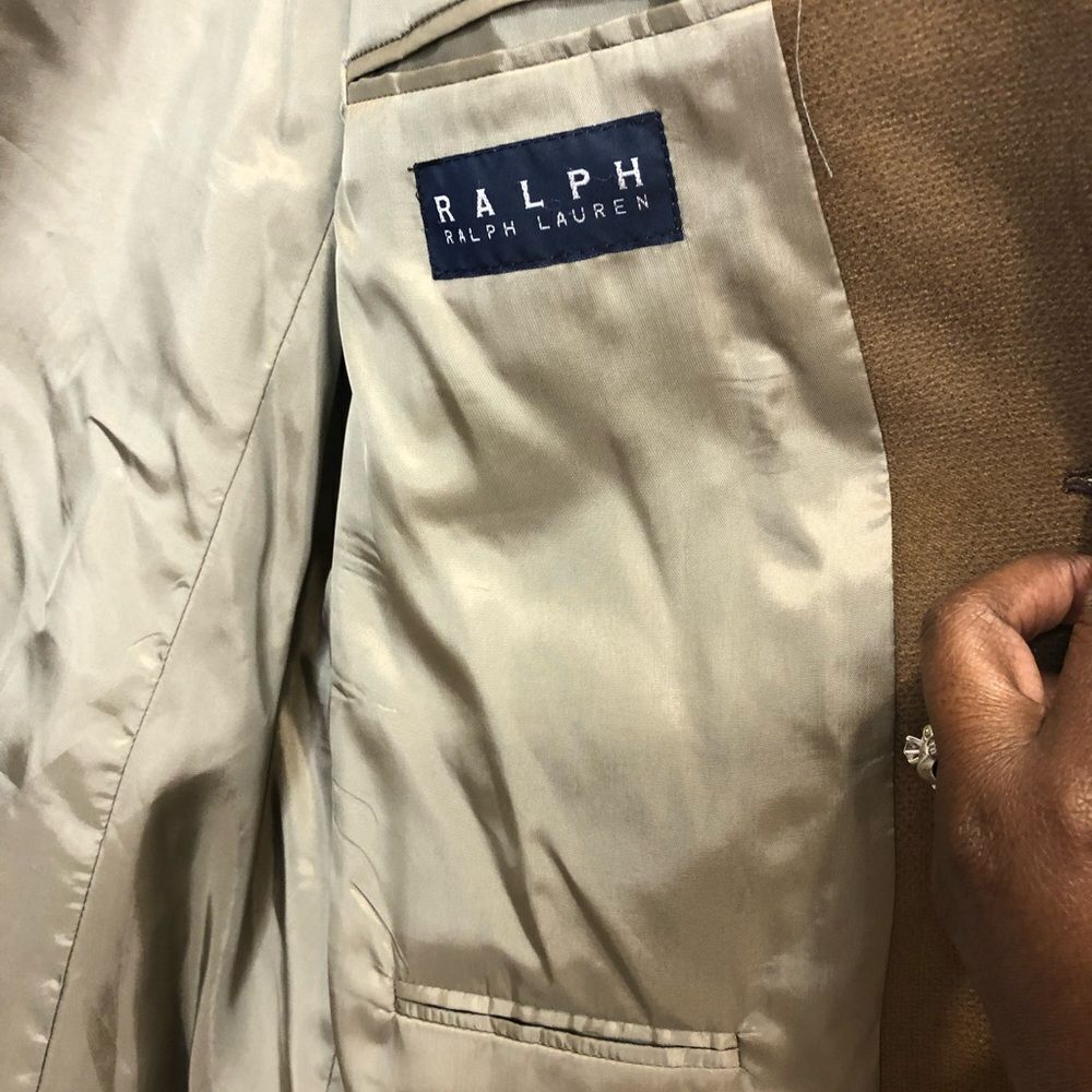 Ralph Lauren mens tan brown blazer, size 42R - Picture 11 of 15